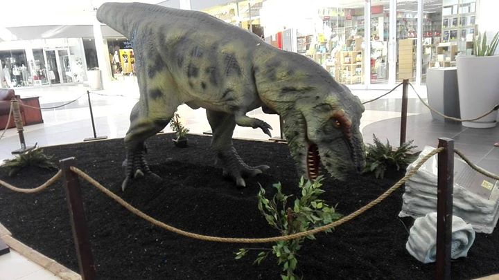 Dinos Alive Exhibit in Hermanus